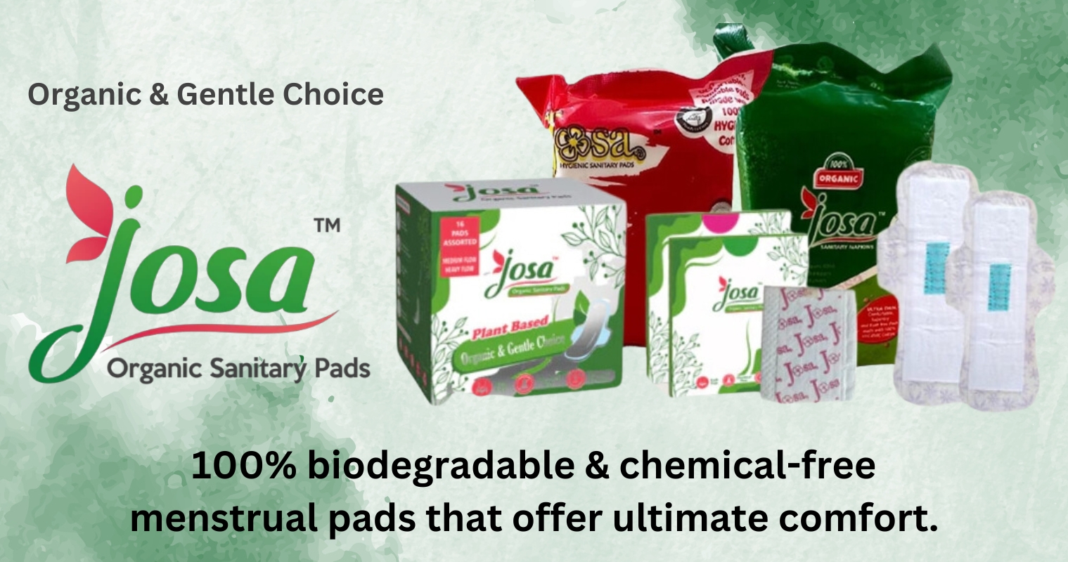 Josa Organic Sanitary Pads Synergy Concept